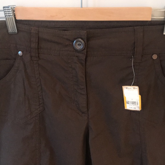 NWT Women Summer Casual Relaxed Capris - Picture 2 of 11